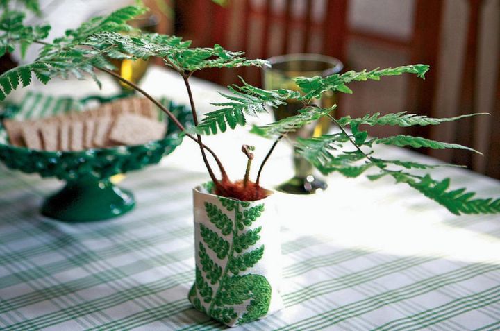 鉢カバーで【観葉植物】が見違える！ 吉谷桂子さんの布・紙でできる簡単アレンジ3つ