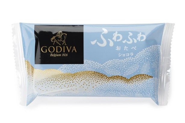 1箱5個入りで個包装された「ふわふわおたべ ショコラ」は配り土産にも便利