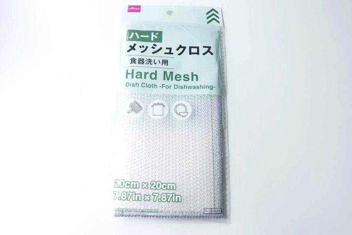 ダイソーのハードメッシュクロス食器洗い用パッケージ