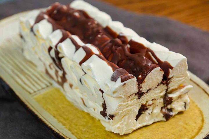 ビエネッタ風アイスケーキ