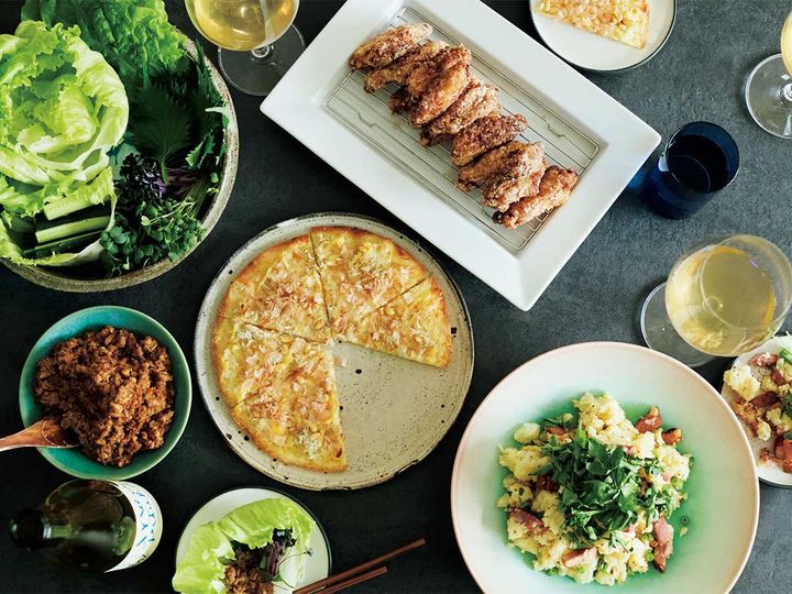VERYモデルの浅見れいなさんのおもてなし料理