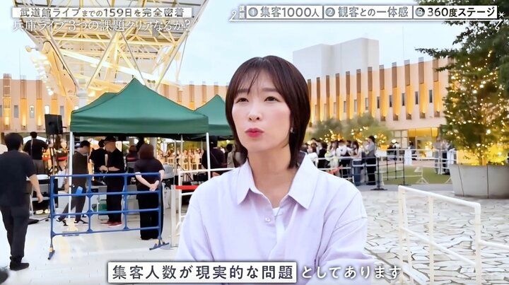 【写真・画像】目標集客は「1000人」 2回目のセルフライブの結果は… プロデューサー「課題ある」 2枚目