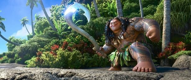海と風を司る半神半人のマウイ(『モアナと伝説の海』) [c]Everett Collection/AFLO