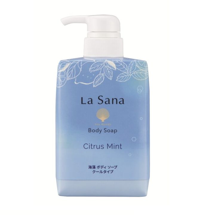 ラサーナ海藻ボディソープクールタイプ 480mL 1760円（ヤマサキ）