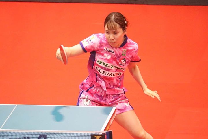 平野美宇 撮影：SPREAD編集部