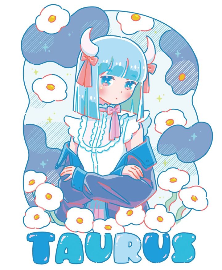 ラブちゃんことLove Me Doの12星座占い「ときめき占い」、おうし座のイメージ画像。