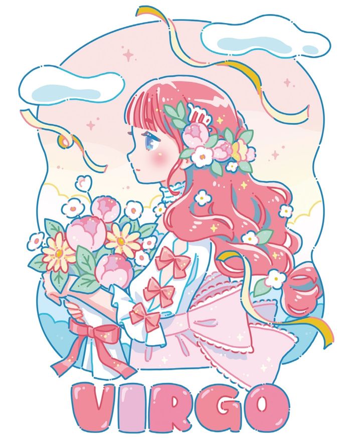 ラブちゃんことLove Me Doの12星座占い「ときめき占い」、おとめ座のイメージ画像。