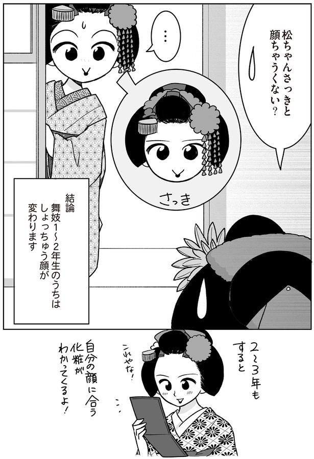 しょっちゅう顔が変わります （C）松原彩／KADOKAWA