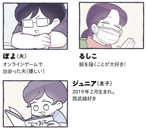 人物紹介 （C）るしこ／KADOKAWA