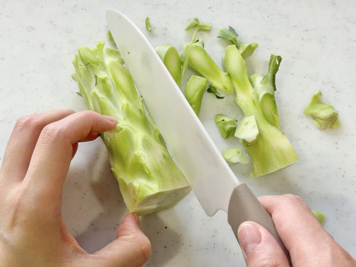 画像1: メンマのような形にカット