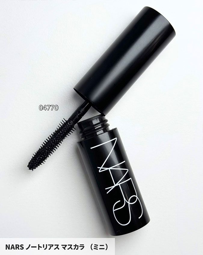 NARS ノートリアス マスカラ（ミニ）04770 ブラック