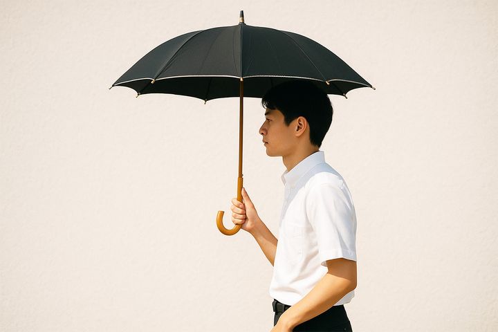 男性の日傘、どう思う？