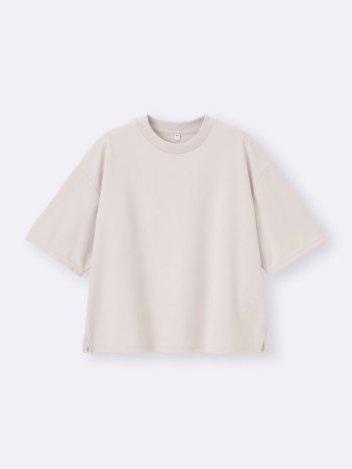 【GU】ゆったり着られる990円のドライワイドT