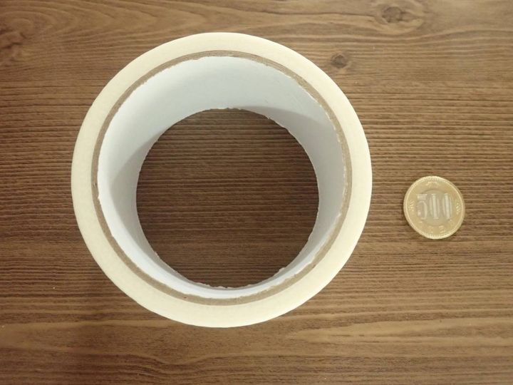 DAISO(ダイソー)：養生テープ(ホワイト)