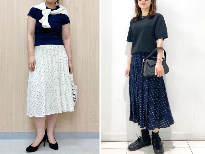 太めのプリーツが縦のラインを強調して脚をすらっと見せてくれる、ユニクロの「シフォンプリーツミディスカート」をご紹介します。※サムネイル画像：StyleHint