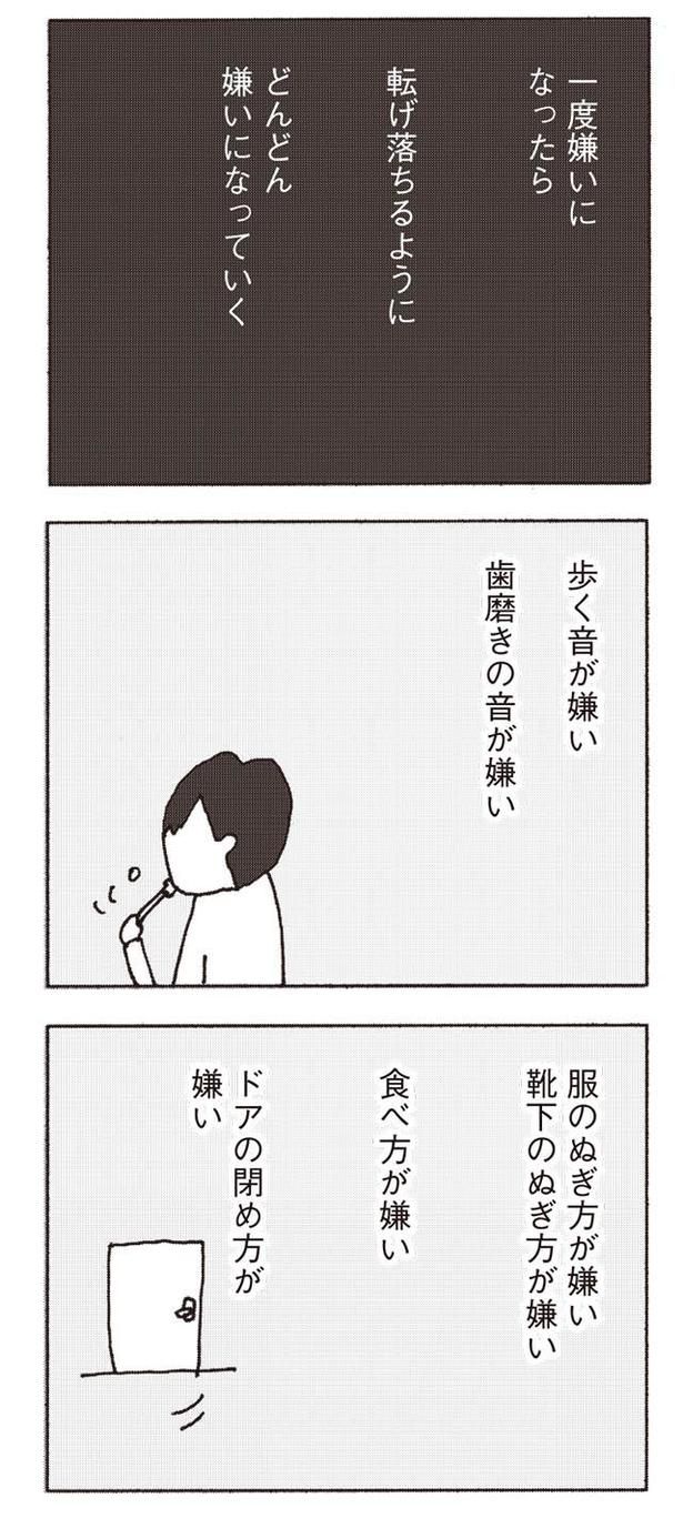 一度嫌いになったら、転げ落ちるように嫌いになっていく （C）野原広子／集英社