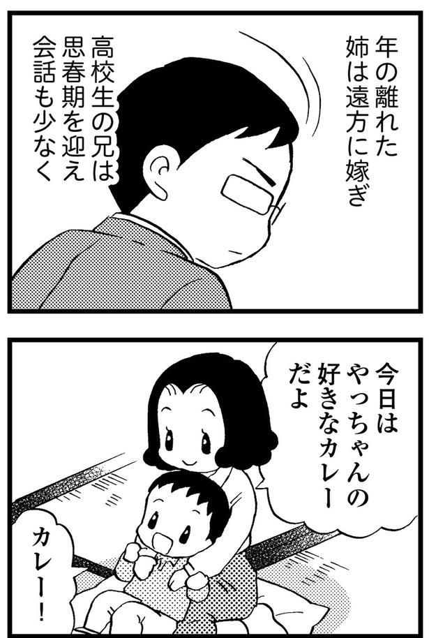 今日はやっちゃんの好きなカレーだよ （C）美齊津康弘、吉田美紀子／KADOKAWA