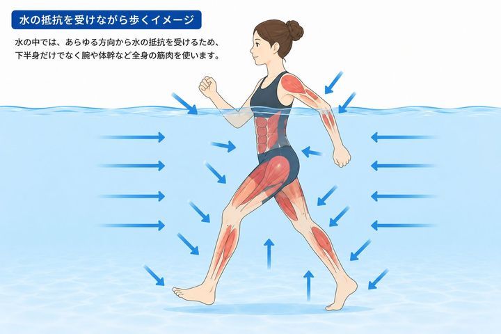 水中ウォーキング