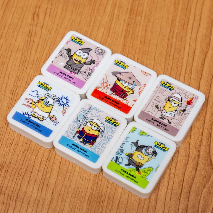 ミニオンズ 消しゴム