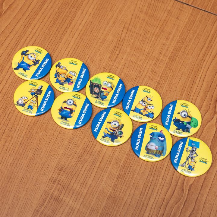 ミニオンズ 缶バッジ