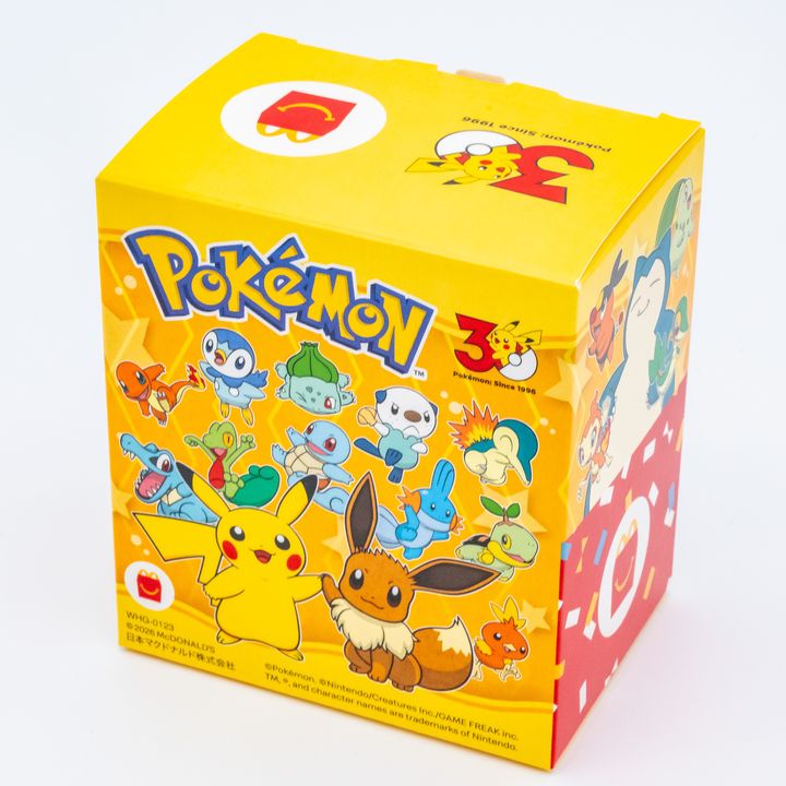 ハッピーセット『ポケモン』オリジナルボックス(イエロー)