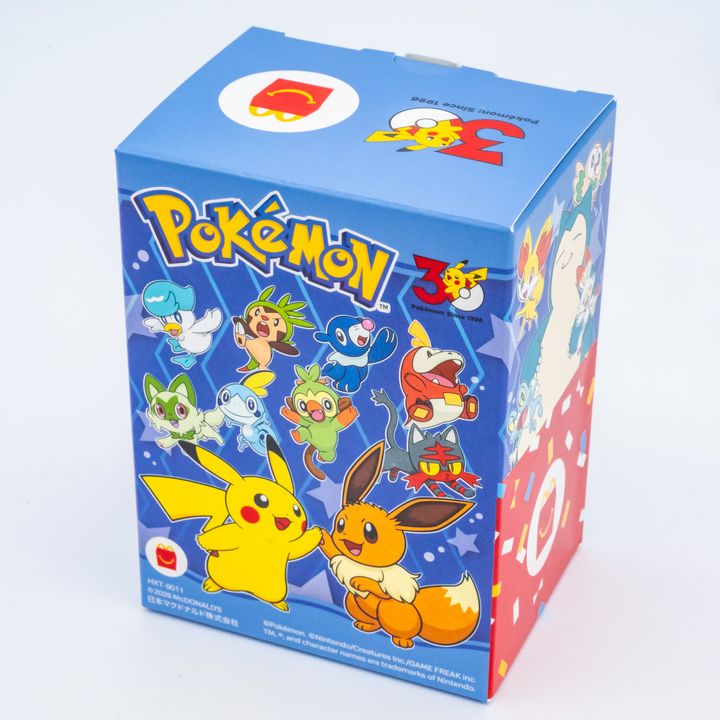 ハッピーセット『ポケモン』オリジナルボックス(ブルー)