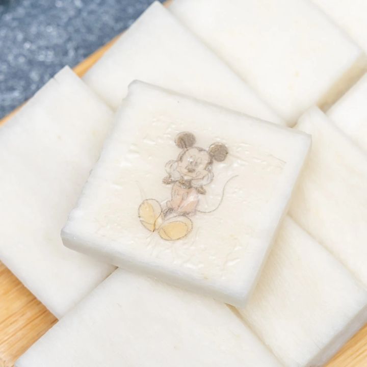 切り餅＆「食べられるシール®」つき2