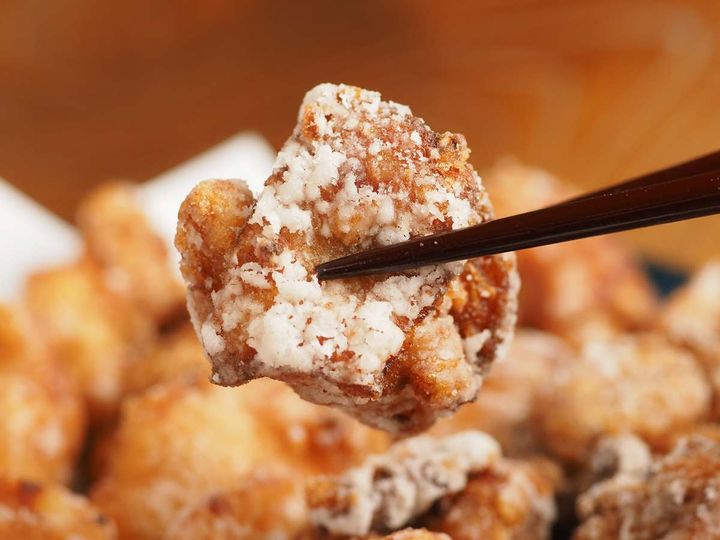 鶏もも肉と鶏むね肉の竜田揚げ