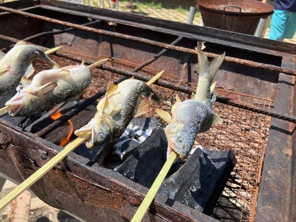【山梨県山梨市】笛吹川フルーツ公園のサマーフェス！絶景を眺めながら水遊びと桃のスイーツを楽しめる