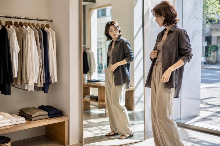 服は素敵なのに、なぜか垢抜けない…。40代から見直したい“サイズ選び”のコツ