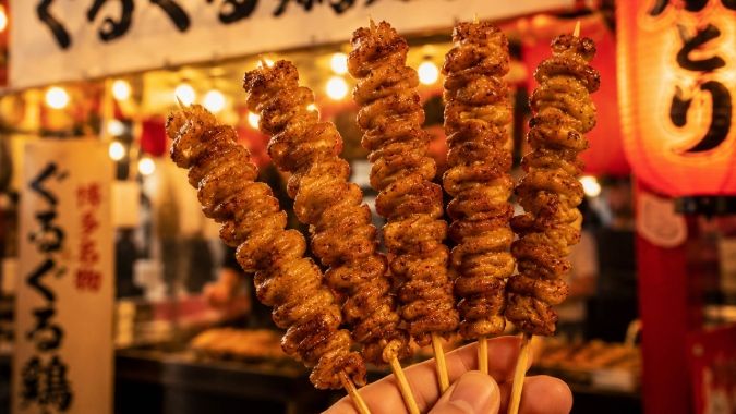 はかた夏まつり2026 屋台 鶏皮