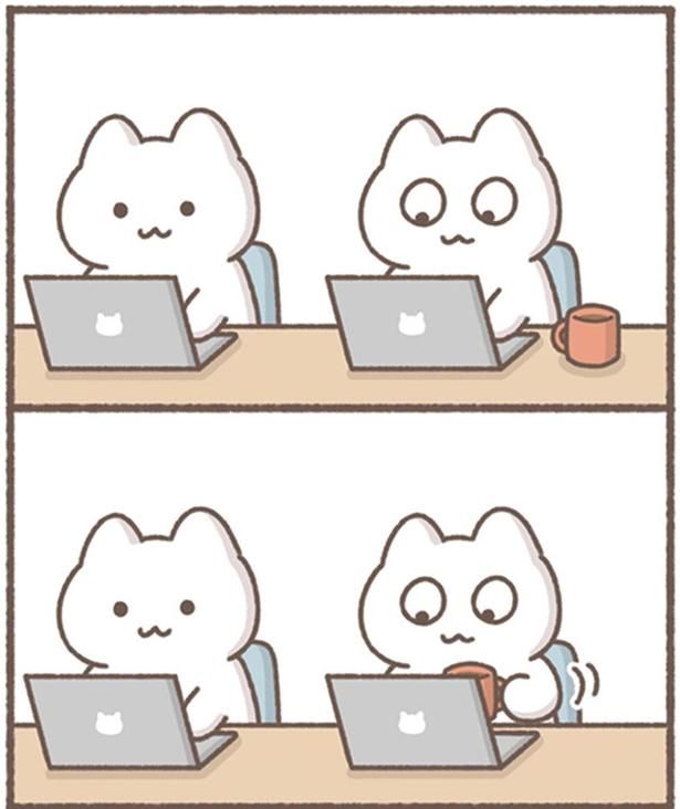 仕事に集中 （C）もずく／KADOKAWA