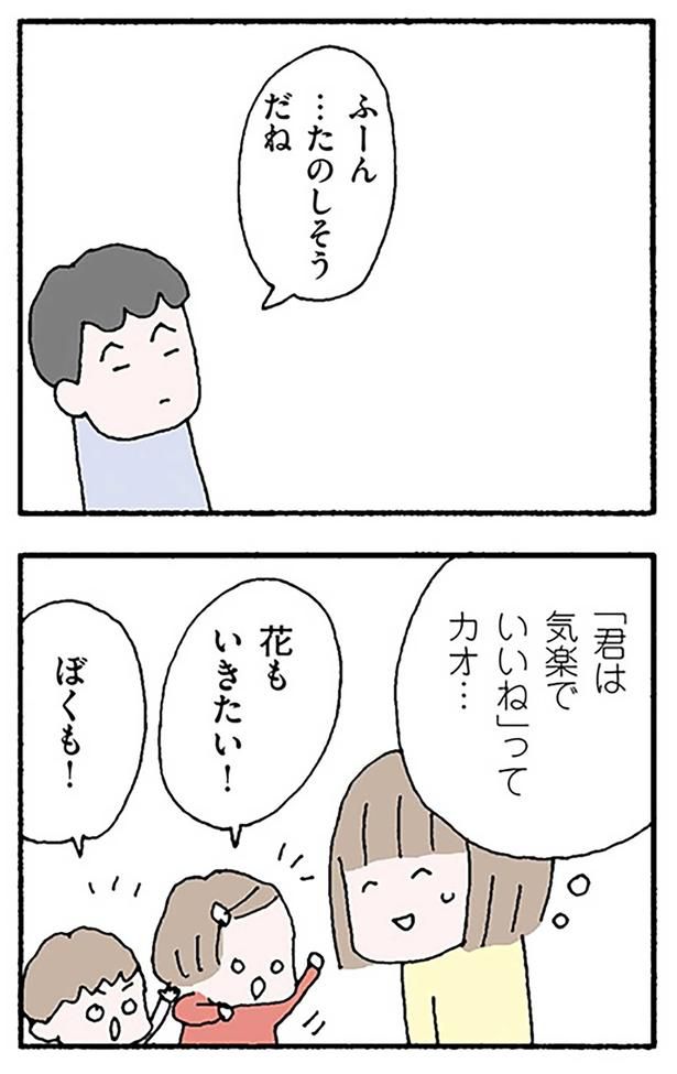 たのしそうだね （C）野原広子／KADOKAWA