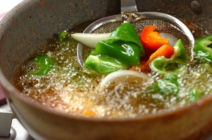 酢鶏の作り方1