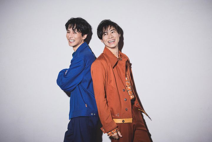 『The Four of Us』で二人芝居に挑む（左から）渡邊圭祐、戸塚純貴 width=