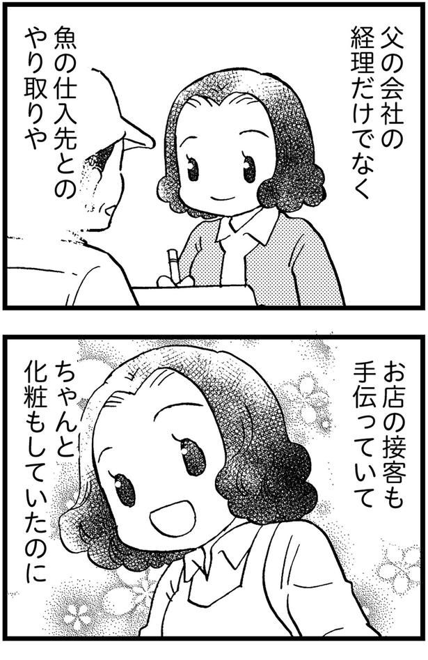 ちゃんと化粧もしていたのに （C）美齊津康弘、吉田美紀子／KADOKAWA