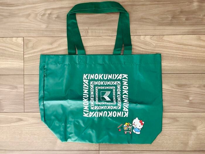 【40代・50代】紀ノ国屋×ハローキティのお買い物トートを〈付録〉でゲット。週末のまとめ買いにも重宝するビッグサイズです♪