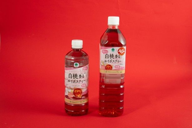 白桃が香る「Afternoon Tea監修 白桃香るルイボスティー 950ミリリットル」(118円)