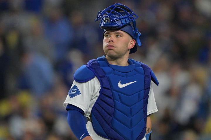 ドジャースのダルトン・ラッシング（C）Getty Images