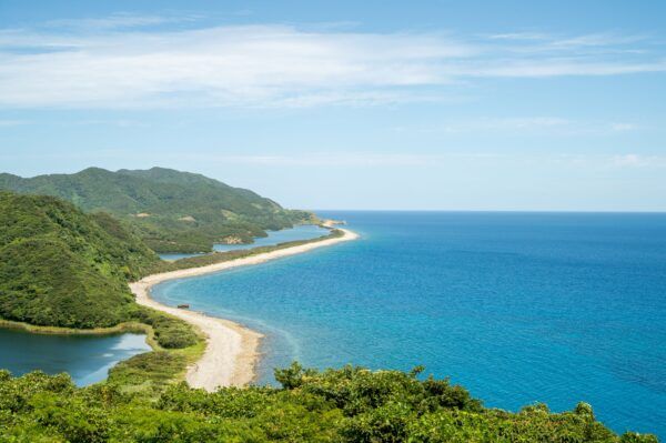 【鹿児島県薩摩川内市】一年に一度の絶景！天然記念物カノコユリ群落をチャーターヘリで訪ねる甑島ツアー
