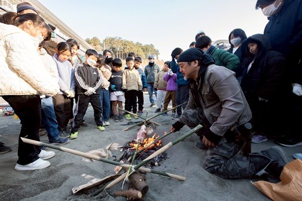 【福島県只見町】“群馬のランボー”こと土田貴弘氏によるサバイバル授業！次世代へ「生きる力」を伝承