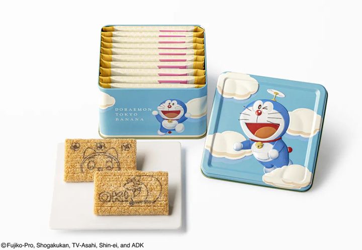 ドラえもん 東京ばな奈のサクサクシュガーバター バナナキャラメル味 10枚入 賞品画像