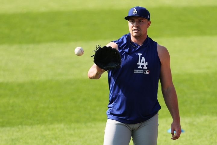 ドジャースに加入したタリク・スクーバル（C）Getty Images