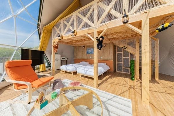 【群馬県渋川市】赤城まつりの花火観覧や夏休み旅行に。「GLAMPING HILLS AKAGI」が多彩な宿泊プランを販売