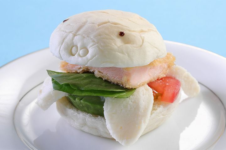 ジュゴン「セレナ」のふんわりジュゴンバーガー