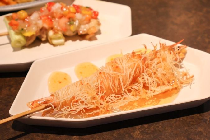 大衆酒場 フレンチマン 天神店 エビのカダイフ焼き