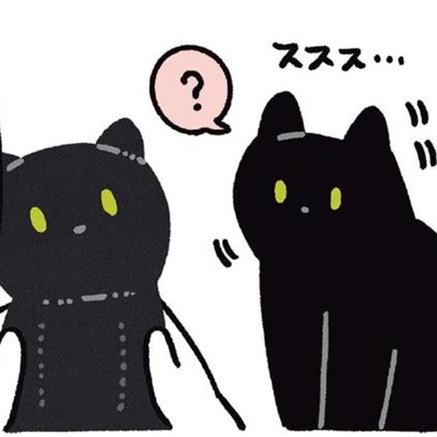 自分そっくりのBIGぬいぐるみと対面 （C）AKR／KADOKAWA