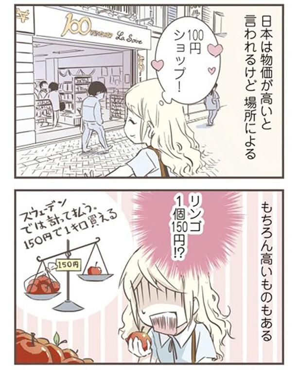リンゴ1個150円！？ （C）オーサ・イェークストロム／KADOKAWA