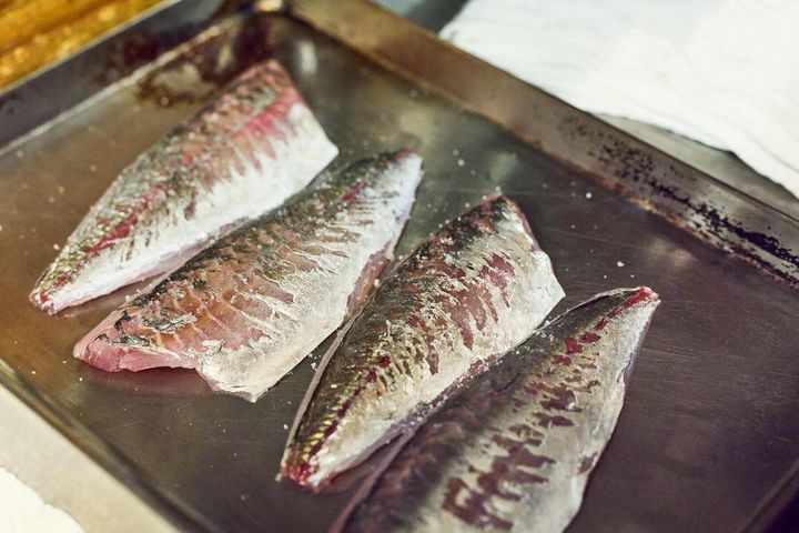 塩をふる