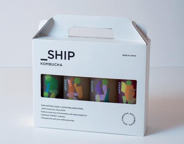 _SHIP KOMBUCHA ASSORT BOX SET 4本セット 撮影／大森忠明